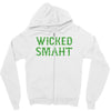 wicked smaht funny (2) Zipper Hoodie