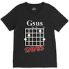 gsus saves chord V-Neck Tee