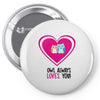owl always love you Pin-back button