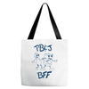 peanut butter and jelly bff Tote Bags