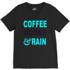 coffee books and rain V-Neck Tee