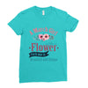A March Girl Like A Flowers Ladies Fitted T-Shirt