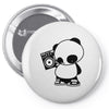 panda Pin-back button