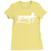 super corsair race 57 reno air racer decal f4u f2g air racing Ladies Fitted T-Shirt
