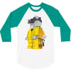 breaking bad lego parody 3/4 Sleeve Shirt