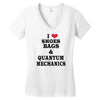 geek chick nr 1 Women's V-Neck T-Shirt