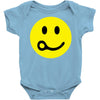 skydiving face Baby Onesie