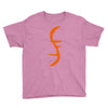 helix of heroes funny retro sci fi superhero symbol cool logo Youth Tee