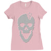 skull tetris Ladies Fitted T-Shirt