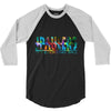 jake paulers cool colors 3/4 Sleeve Shirt