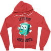 let's play video games Zipper Hoodie