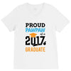 Class of 2017 Proud Pawpaw Graduation V-Neck Tee