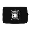 vintage made in 1983 perfectly aged a living legend Laptop sleeve