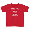 April Girl Toddler T-shirt