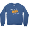 bump in the night Crewneck Sweatshirt