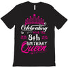 Celebrating With the 8th Birthday Queen T-Shirt