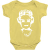 queen bee elizabeth 3d glasses Baby Bodysuit