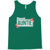 blessed aunitie with flower white color Tank Top