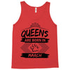 Queens Are Born In March Tank Top