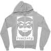 mr. robot tv series banksy fsociety Zipper Hoodie