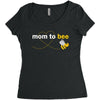 Mom to Bee Unknown Gender Women's Triblend Scoop T-shirt