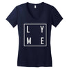 lyme Women's V-Neck T-Shirt