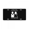 under new management   just married License Plate
