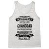 Super Cool Granddad Of A Freaking Awesome Granddaughter Tank Top