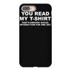 you read my t shirt iPhone 8 Plus