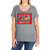 in case of gamer invasion Ladies Curvy T-Shirt