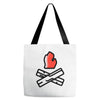 let's go camping Tote Bags