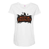 happy halloween Maternity Scoop Neck T-shirt