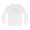 i'd flex but i like this shirt Long Sleeve Shirts