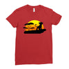 Mufasa and Simba Lion King Ladies Fitted T-Shirt