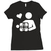 adesivo companion cube portal Ladies Fitted T-Shirt
