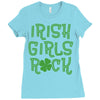 irish girls rock Ladies Fitted T-Shirt