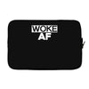 woke af Laptop sleeve