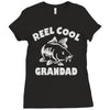 fishing Ladies Fitted T-Shirt