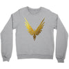 the fly bird   maverick jake paul   gold Crewneck Sweatshirt