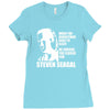 steven seagal boogeyman Ladies Fitted T-Shirt