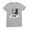 Laika The Space Dog Ladies Fitted T-Shirt