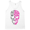 two coloured skull Tank Top