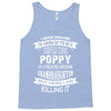 Super Cool Poppy Of A Freaking Awesome Granddaughter Tank Top