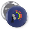 gaydar gay rainbow radar Pin-back button