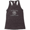 never trust an atom Racerback Tank