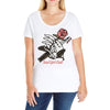 Sad Girl Club Ladies Curvy T-Shirt