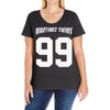 martinez twins Ladies Curvy T-Shirt