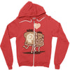 french toast kiss Zipper Hoodie