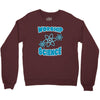 science worship funny geek atheist anti religion Crewneck Sweatshirt