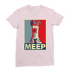 beaker meep poster, ideal birthday gift or present Ladies Fitted T-Shirt